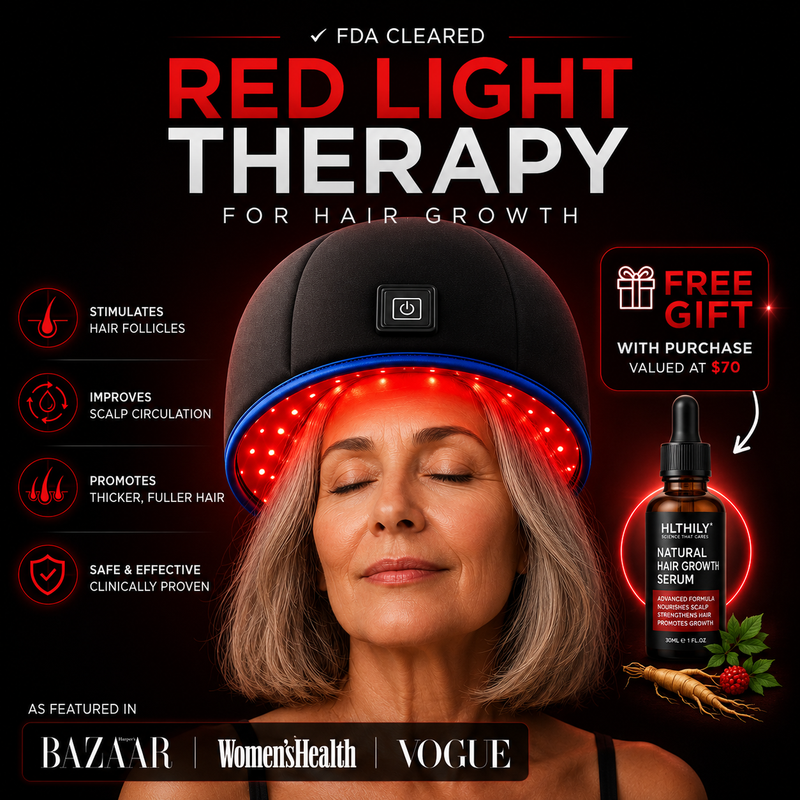 Red Light Therapy Hat for Hair Regrowth Treatments